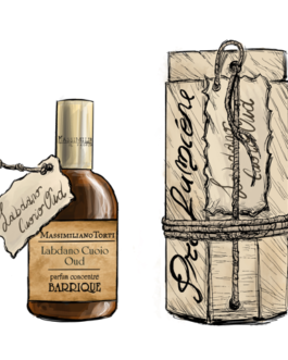 LABDANO CUOIO OUD Massimiliano Torti parfume concentrè BARRIQUE 100ml