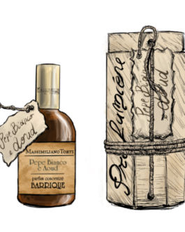 PEPE BIANCO E AOUD Massimiliano Torti parfume concentrè BARRIQUE 100ml