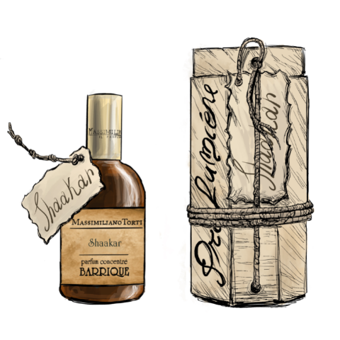 SHAAKAR Massimiliano Torti parfume concentrè BARRIQUE 100ml