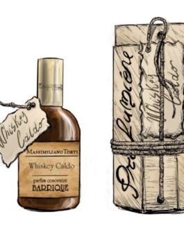WHISKEY CALDO Massimiliano Torti parfume concentrè BARRIQUE  100ml